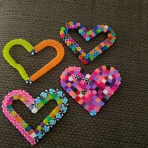 Heart beads